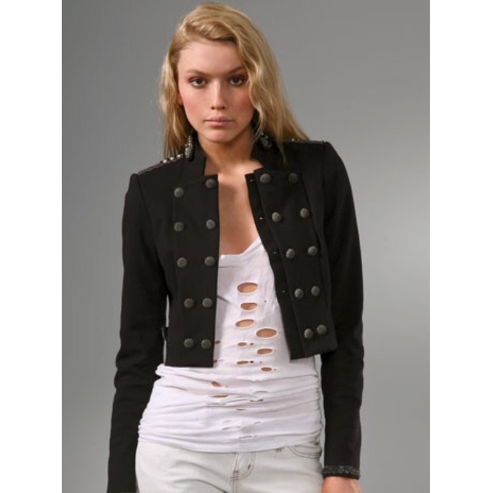 LaRok Lux Admiral Glam Jacket NWT